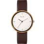 MAM MAM650 unisex-kello 39mm eebenpuu & ruostumaton teräs