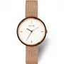 MAM MAM664 unisex kello 33mm musta kellotaulu kestävä nahkaranneke