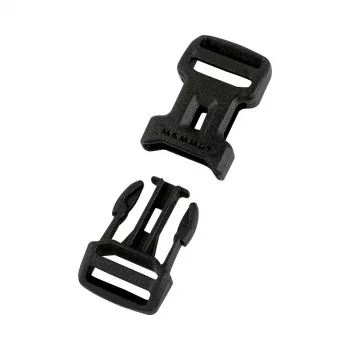 Mammut Dual Adjust Side Squeeze -solkisolki 38 mm musta