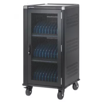 MANHATTAN latauskaappi 30 kannettavalle tietokoneelle 30x USB-C 65W Power Delivery