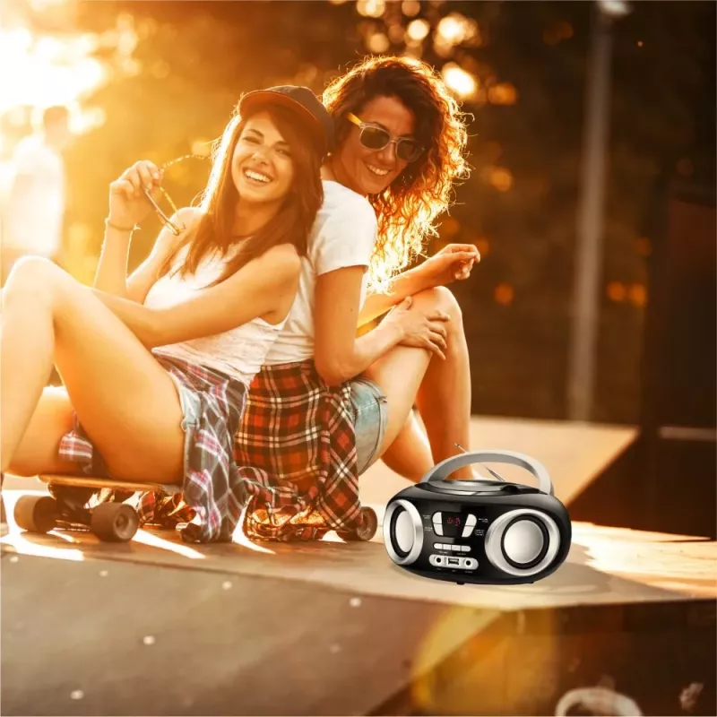 Manta MM9310BT CHILLI Bluetooth kannettava kaiutin musta