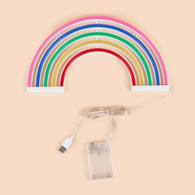 Manta SNL33MTT Style Neon RAINBOW RGB LED-nauha 3m USB
