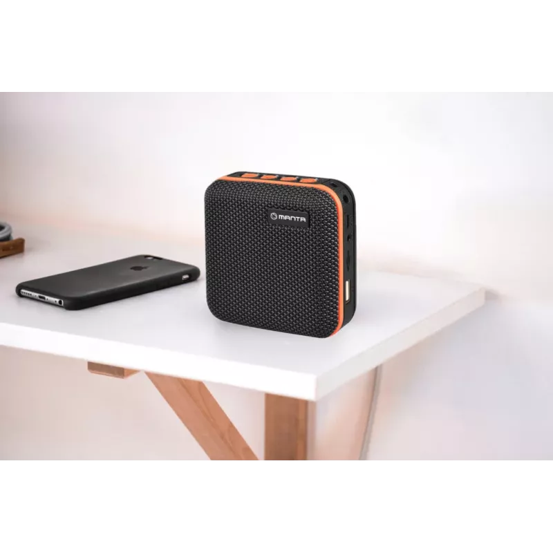 Manta SPK01GO kannettava Bluetooth-kaiutin kulta