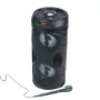 Manta SPK815 kannettava Bluetooth-juhlakaiutin karaokella, 30W RMS, disco-LED, FM-radio, USB/SD/AUX