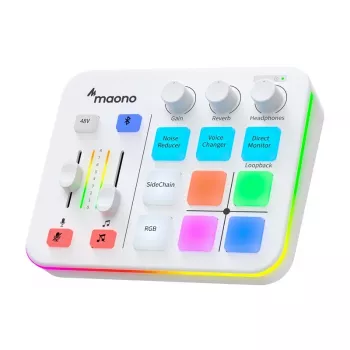 Maono G1 Neo USB-C-audiokäyttöliittymä äänikortti - valkoinen