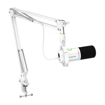 Maono PD200XS dynaaminen mikrofoni USB-C ja XLR, kardioidi, valkoinen