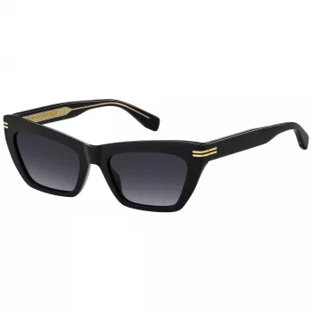 MARC JACOBS naisten MJ-1112-S-807 kulmikkaat aurinkolasit musta/harmaa 54 mm