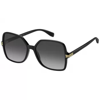 Marc Jacobs naisten aurinkolasit MJ-1105-S-807 musta harmaa liukuva 57mm