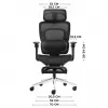 MARK ADLER Visioner 8.3 Black N -toimistotuoli