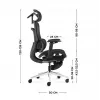 MARK ADLER Visioner 8.3 Black N -toimistotuoli