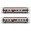 Märklin 43462 H0 lisävaunusarja 2 SBB Giruno: 2. luokan vaunut D(B9) ja E(B8)