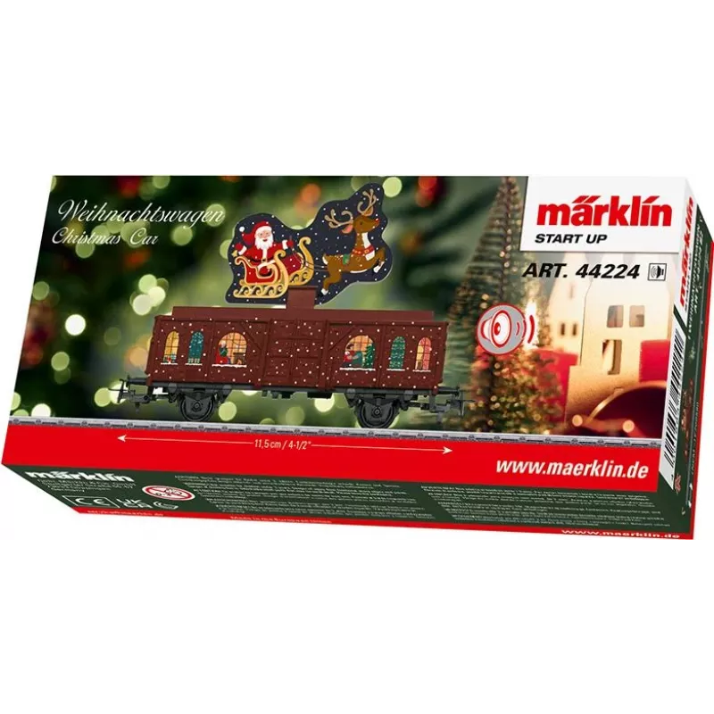 Märklin 44224 H0 Rlmms 56 pylväsvaunu kuormalla, aikakausi IV
