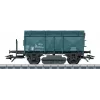 Märklin 46049 HO G 10 katettu tavaravaunu Deutsche Bundesbahn aikakausi III ruskea