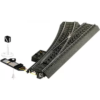 Märklin 74471 H0 C-kisko sähköinen vaihde, oikea