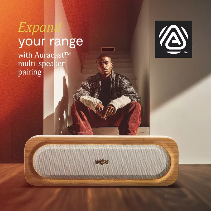 MARLEY Get Together 3 langaton Bluetooth-kaiutin, Signature Black, 40 W, IP67