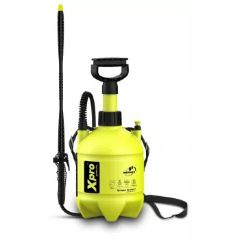 MAROLEX XPRO 5 käsikäyttöinen paineruisku 5L ja säädettävä kartiosuutin, painemittari ja kantohihna
