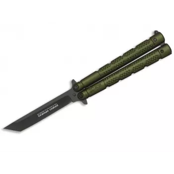 K25 36249 Balisong-perhosveitsi, vihreä