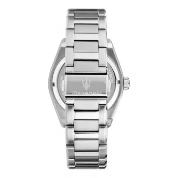 Maserati Epoca kvartsi miesten kello R8853152002 41mm sininen kellotaulu hopea ruostumaton teräs