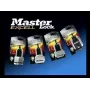 Master laminoitu teräsriippulukko 45mm M1EURDLJ