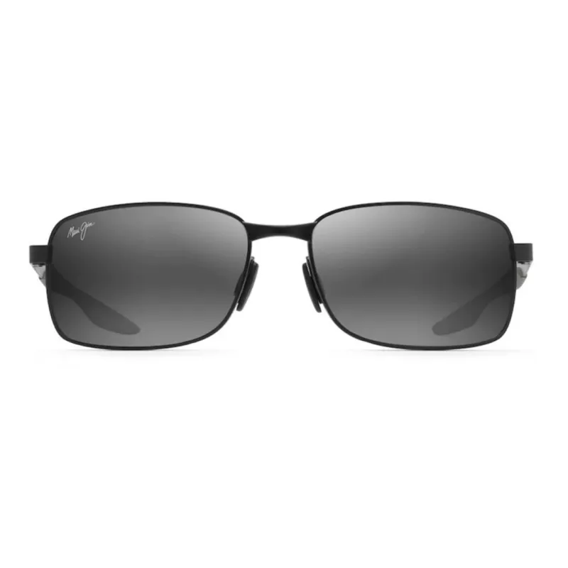 MAUI JIM 797-2M unisex-kissansilmäaurinkolasit mattamusta neutraalinharmaa 57mm