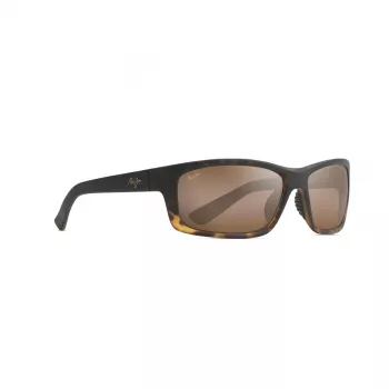 MAUI JIM H766-10MF unisex-suorakaiteen muotoiset aurinkolasit mattamusta neutraalinharmaa 58 mm