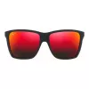 Maui Jim Red Sands aurinkolasit RM864-02A unisex 64 mm mattamusta kehys neutraalinharmaat linssit