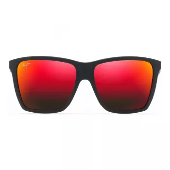 Maui Jim Red Sands aurinkolasit RM864-02A unisex 64 mm mattamusta kehys neutraalinharmaat linssit