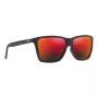 Maui Jim Red Sands aurinkolasit RM864-02A unisex 64 mm mattamusta kehys neutraalinharmaat linssit