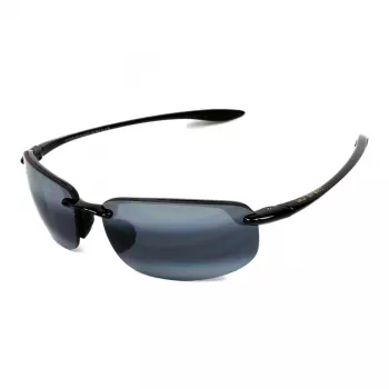 MAUI JIM unisex-aurinkolasit 407-02 Mauna Kea Gloss Black Neutral Grey Polarized 64 mm