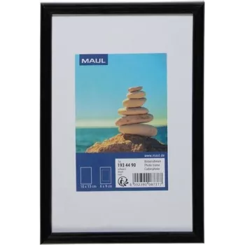 MAUL 1934490 yksittäinen kehys - MDF-levyt - muovi - polykarbonaatti (PC) - musta - pöytäteline - 10 x 15 cm - suorakaide