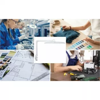 MAUL LED-työpöytävalaisin Explore himmennettävä valkoinen