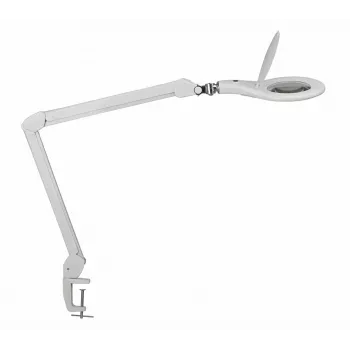 MAUL LED-suurennuslamppu Makro puristusjalalla valkoinen
