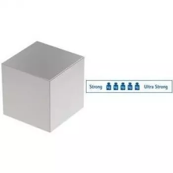 MAUL neodyymikuutiomagneetti, 20 x 20 x 20 mm, nikkelöity, pitovoima 25 kg, 1 kpl 6169496