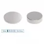 MAUL neodyymilevymagneetti, 10 x 3 mm, nikkelöity, 2 kg pitovoima, 1 kpl 6166396