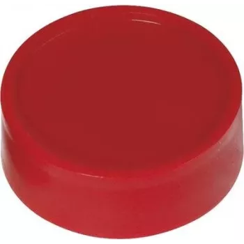 MAUL pyöreä magneetti Ø 34 mm punainen 10 kpl (61733-25)