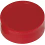MAUL pyöreä magneetti Ø 34 mm punainen 10 kpl (61733-25)