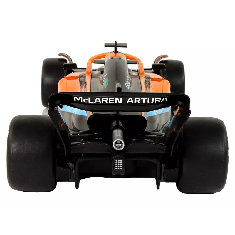 McLaren F1 kaukosäädin RC kilpa-auto Rastar oranssi 1:12