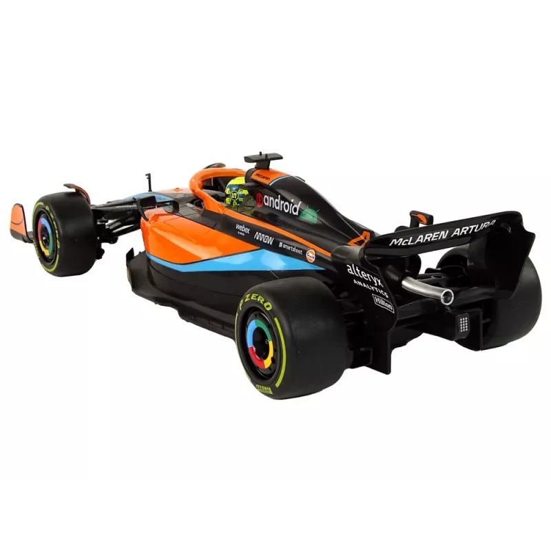 McLaren F1 kaukosäädin RC kilpa-auto Rastar oranssi 1:12