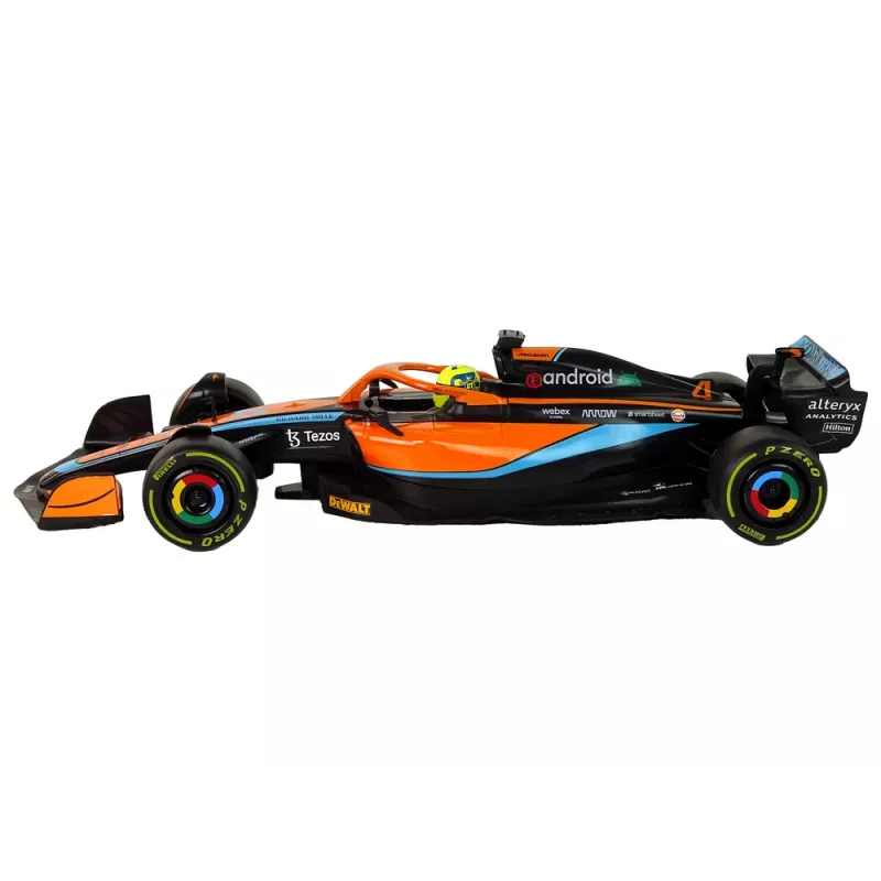 McLaren F1 kaukosäädin RC kilpa-auto Rastar oranssi 1:12