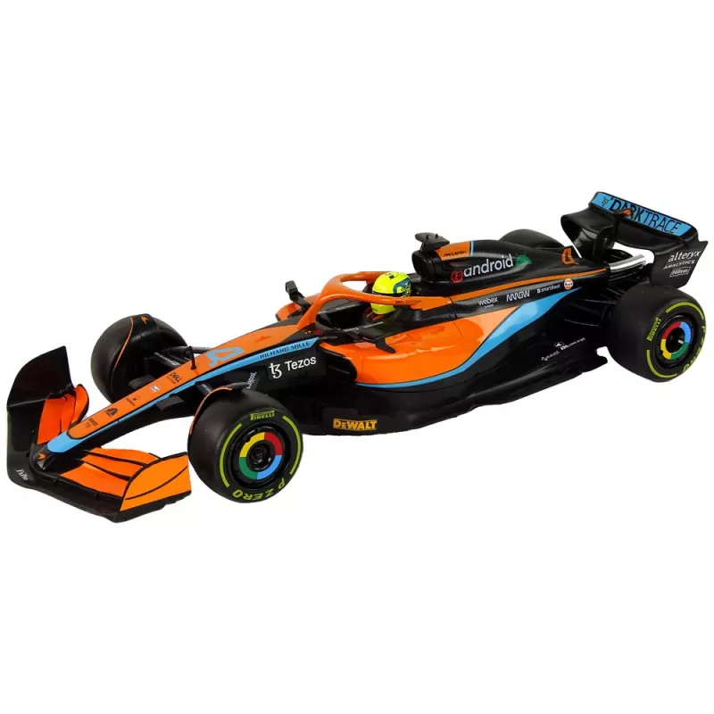 McLaren F1 kaukosäädin RC kilpa-auto Rastar oranssi 1:12