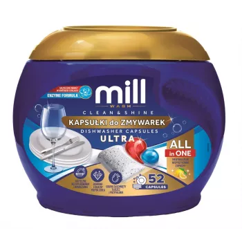 MD2 MILL astianpesutabletit CLEAN&SHINE Ultra 52 kpl 3K.S