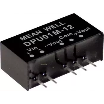 MEAN WELL DPU01L-12 1W DC-DC-muunninmoduuli 12V tulo 12V lähtö SIP