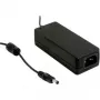 MEAN WELL GSM40A24-P1J lääkinnällinen 40W 24V DC -verkkolaiteadapteri 2,1x5,5mm liittimellä