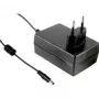 MEAN WELL GST25E48-P1J 25W 48V DC pöytävirtalähde 2,1x5,5mm pistokkeella, musta