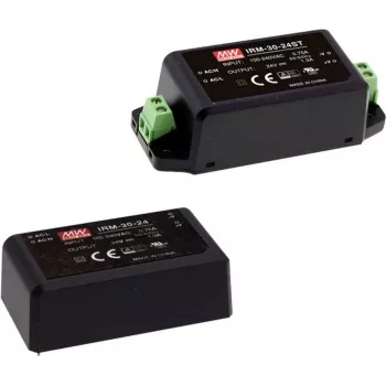 MEAN WELL IRM-30-5ST AC/DC piirilevyasennettava virtalähde 5V 6A 30W valettu moduuli