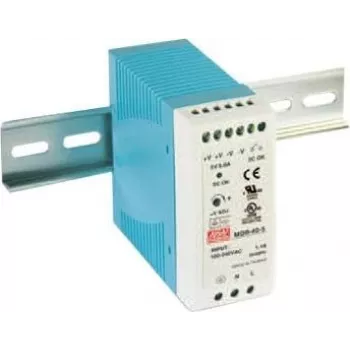 MEAN WELL MDR-40-24 DIN-kiskovirtalähde 24V 40W