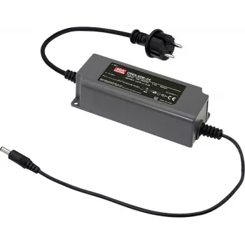 MEAN WELL OWA-60E-30 60W 30V DC IP67 vakiovirtalähde LED-ohjain, yleisjännitetulo 90-305V AC, musta