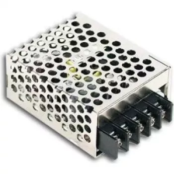MEAN WELL RS-15-48 15W 48V DC suljettu virtalähde ylikuormitus-, ylijännite- ja oikosulkusuojauksella, metallikotelo, 85-264V AC tulo