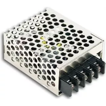 MEAN WELL RS-15-5 15W 5V 3A suljettu hakkuriteholähde