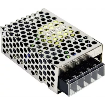 MEAN WELL RS-25-15 25,5W 15V 1,7A suljettu hakkuriteholähde